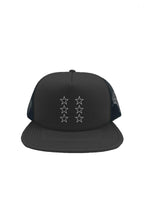 Load image into Gallery viewer, 02 TRILL BLACK FOAM FRONT TRUCKER HAT
