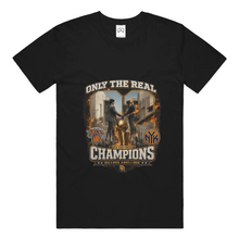 Load image into Gallery viewer, 02 TRILL ART ROCK NEW YORK KNICKS CHAMPION T-SHIRTS
