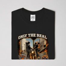 Load image into Gallery viewer, 02 TRILL ART ROCK NEW YORK KNICKS CHAMPION T-SHIRTS

