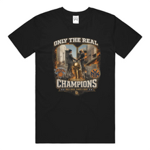 Load image into Gallery viewer, 02 TRILL ART ROCK NEW YORK KNICKS CHAMPION T-SHIRTS
